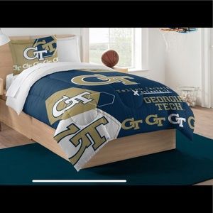 Georgia Tech Twin Bedding Set